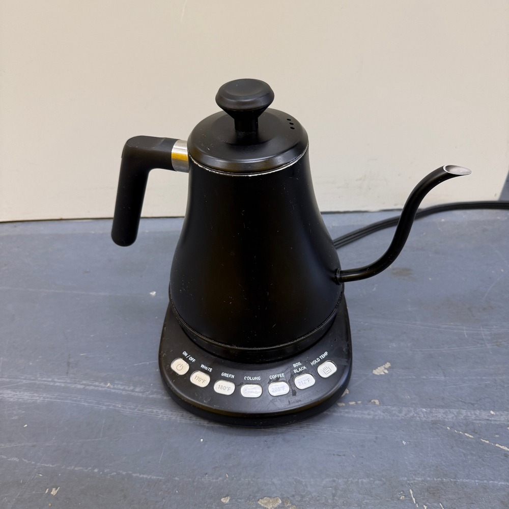 Cosori CO108-NK Electric Gooseneck Kettle Matte Black 0.8L 1200W Variable Temp